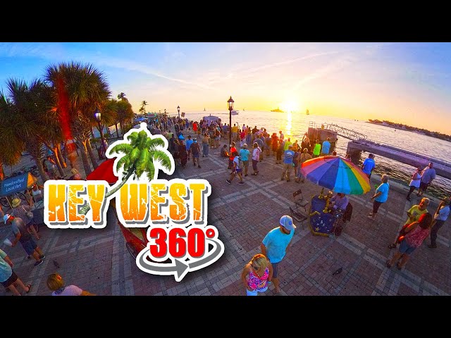 🌎 Key West 360 - Mallory Square Sunset Celebration 🌅