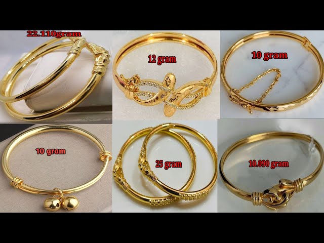 Gold bangles design with weight and price/gold bangles new design with price/#gold bangles