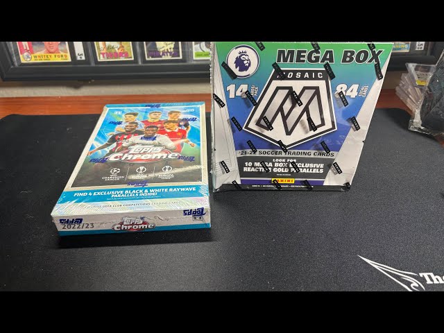 Lets rip some soccer!!! Round 2 Box battle! Panini Mosiac vs Topps Chrome!!!