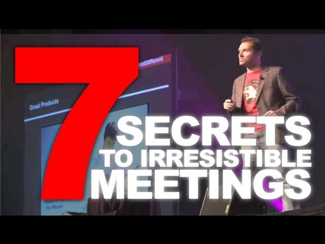 7 Secrets to an Irresistible Meeting (MPI) - Conference, Meeting Planner & Keynote Speaker Ideaa