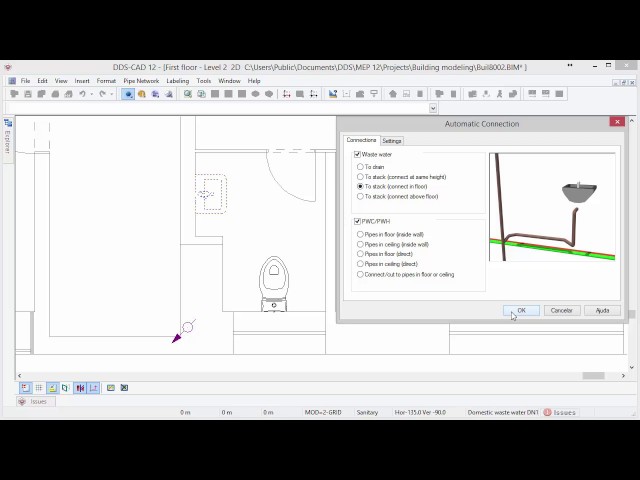 DDS-CAD 12 - Getting Started: Plumbing System Design (7/8)