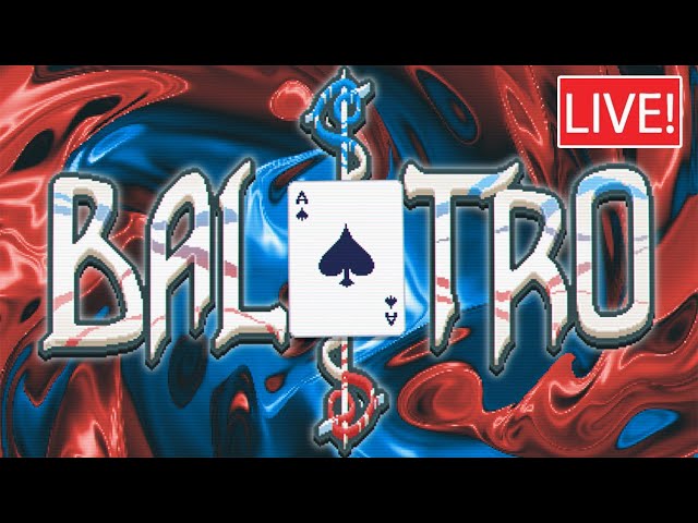 Doing Balatro Challenges LIVE