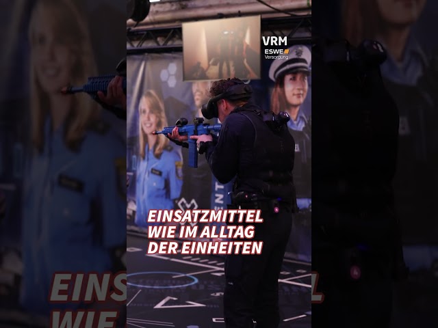 Wie die Polizei Hessen mit Virtual Reality trainiert