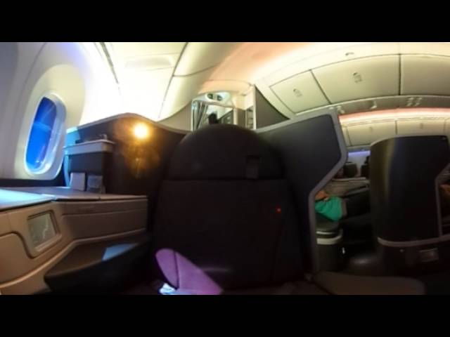 American Airlines 787-9 Business Class | 360° Video