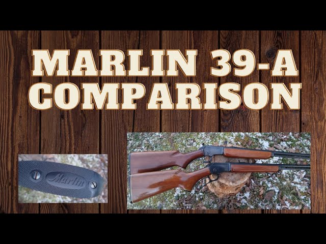 Marlin model 39-A Comparison