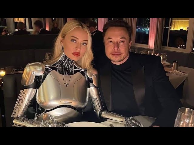 Elon Musk now have a Robot girlfriend