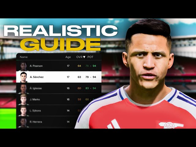 Realistic Youth Academy Guide for FC 25 Career Mode!