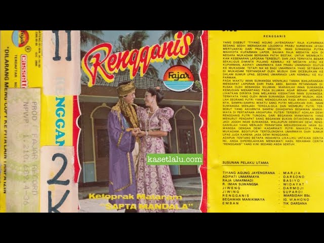 Rengganis - Ketoprak Mataram Sapta Mandala - (Fajar Record)