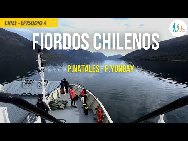 Navegación FIORDOS CHILENOS de Puerto Natales a Puerto Yungay en CARRETERA AUSTRAL