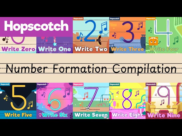 Write 0-9 (Compilaton) - Number Formation Songs