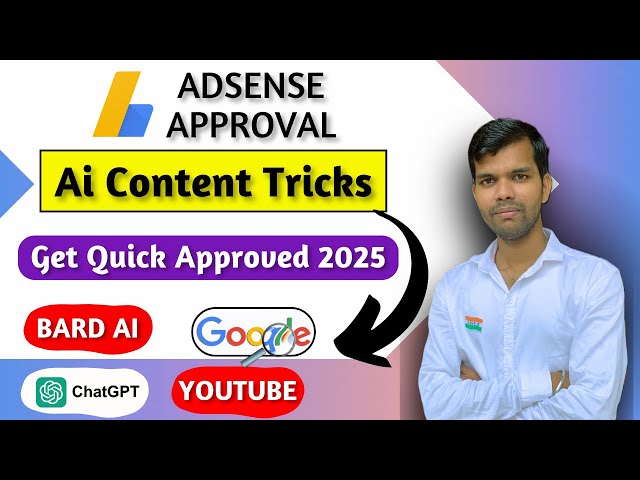 Ai Google Adsense Approval Tricks 2025  #websiteblog #websitetraffic