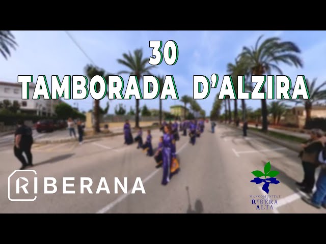 Resum de la 30 Tamborada d'Alzira - Video 360 - Abril 2022