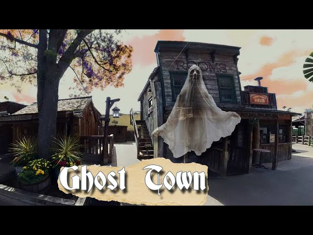 360° VR Scary: Exploring Knott's Berry Farm's Ghost Town