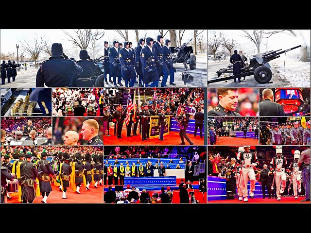 President Donald J. Trump Receives EPIC 21-Gun Salute at US Capitol!