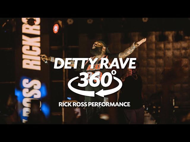 Rick Ross in Ghana performing I'm a Boss at Detty Rave Homecoming in 360º