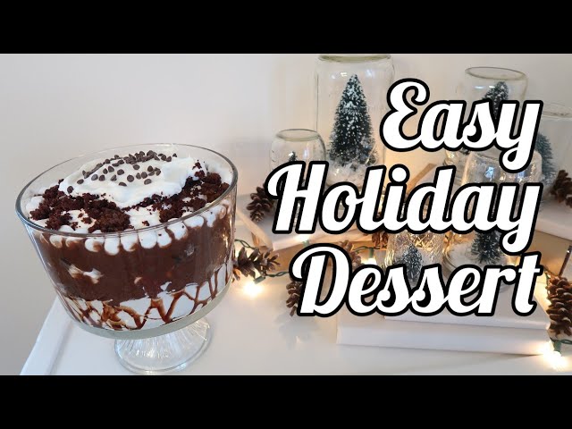 Super Easy Holiday Dessert