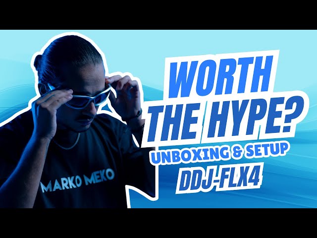 DDJ-FLX4 Unboxing & Setup – Best Budget DJ Controller? 🎧🔥