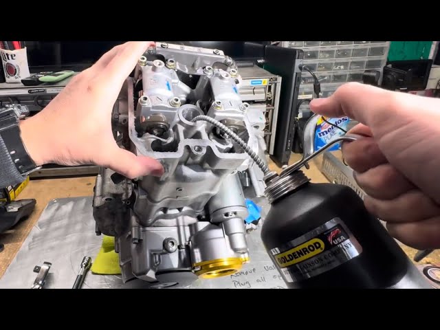 Prepping The DRZ400 Engine For Long Term Storage.