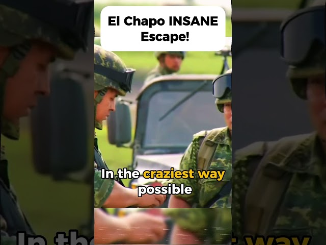 El Chapo’s INSANE Prison Escape!