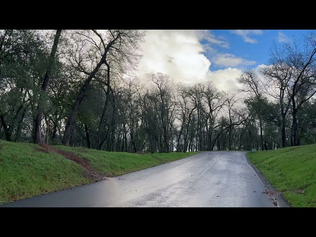 El Dorado Hills California Walk After Winter Storm