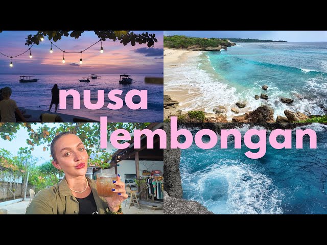 nusa lembongan vlog & solo travel storytime!! | dream beach, devils tear & blue lagoon | travel