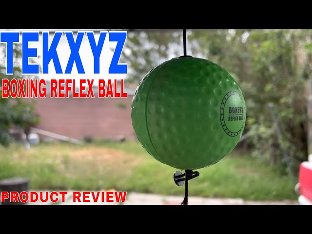 ✅  TEKXYZ Boxing Reflex Ball, 3 Difficulty Levels Boxing Ball with Headband 🔴