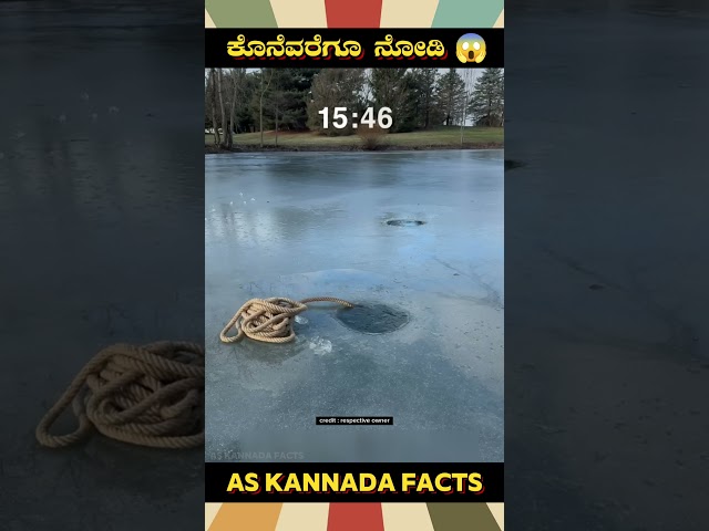 Amazing Ice Stunt Fact Video | #kannada #facts #karnataka #amazing #youtubeshorts #trendingshorts