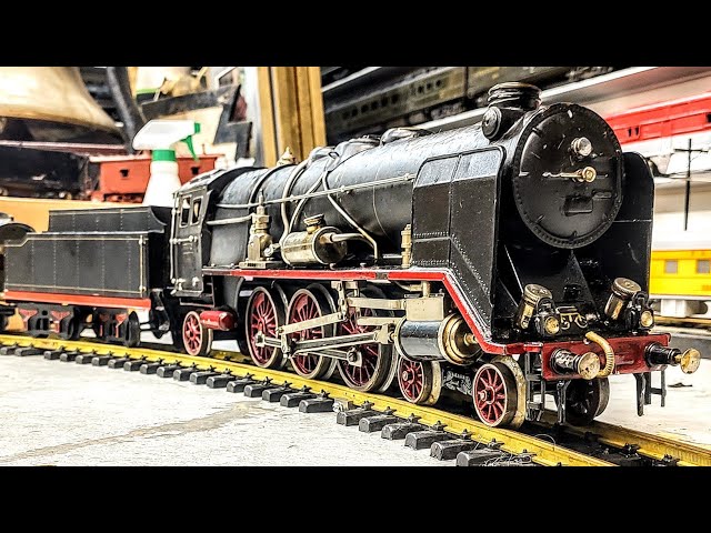 Maerklin HR Spur Gauge 1 Live Steam Locomotive Engine 1937-8 Running ! @vintage-model-trains