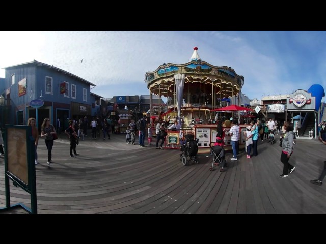 Pier 39 and Fisherman's Wharf in 360° San Francisco Seals