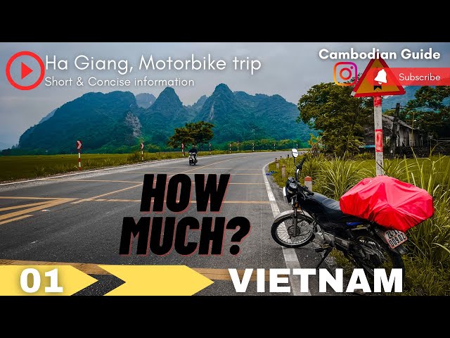 Hanoi To Ha Giang Loop on Motorbike|| Part 1/3. Budget & Tips