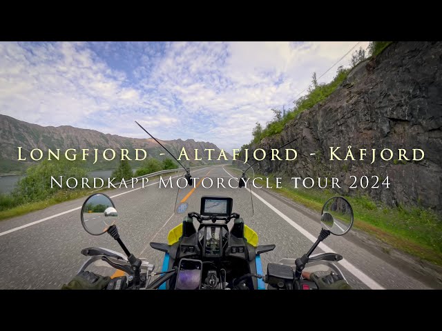 Nordkapp Motorcycle Tour 59 - Langfjord - Altafjord - Kåfjord