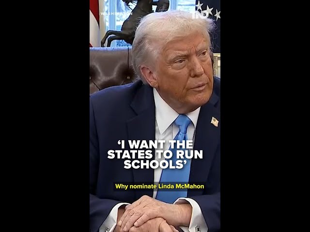 Trump wants 'states to run schools'