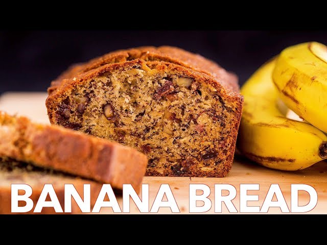 Moist Banana Bread Recipe | Sweet Bread