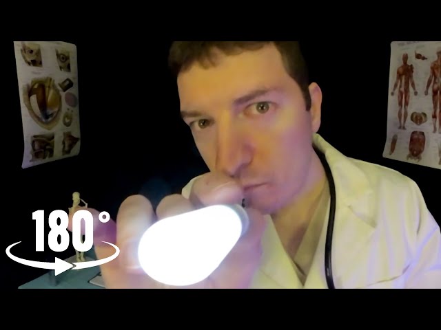 ASMR VR180 | Realistic and Detailed Eye Exam 👀👨‍⚕️