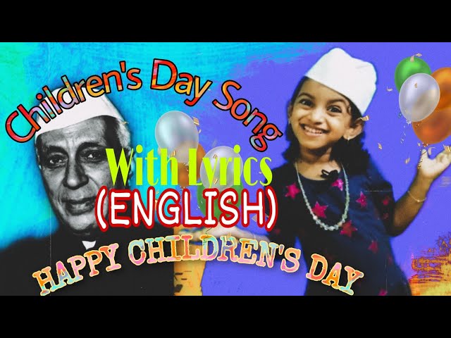 Chachaji song English | Children's day songs for kids |  With Lyrics  | November 14 | Haiza's World