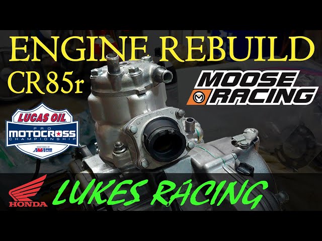 03 Honda CR85r rebuild part 3 || Engine Rebuilding [Top End Assembly]