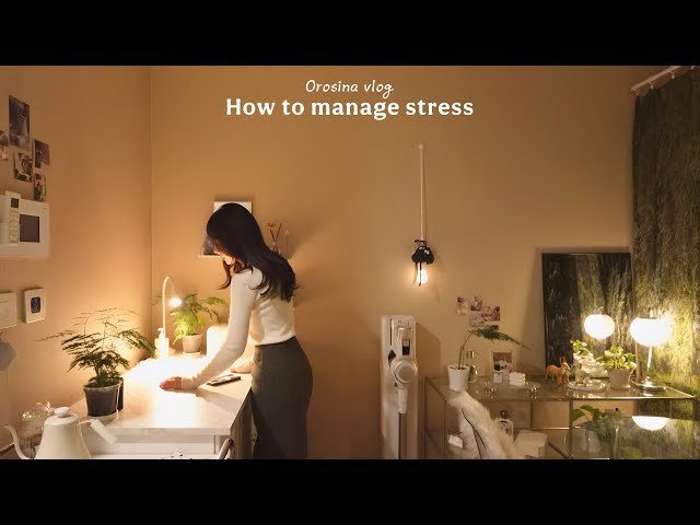 How to manage stress and anxietyㅣOrganizing my roomㅣClean with meㅣCooking asmr vlog