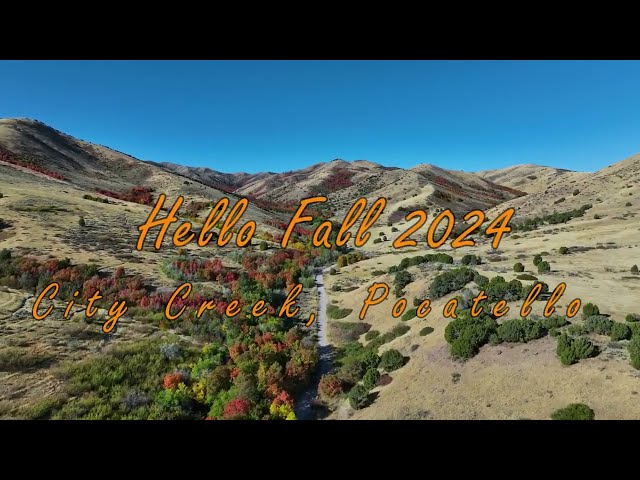 Pocatello, Idaho--City Creek, Fall 2024