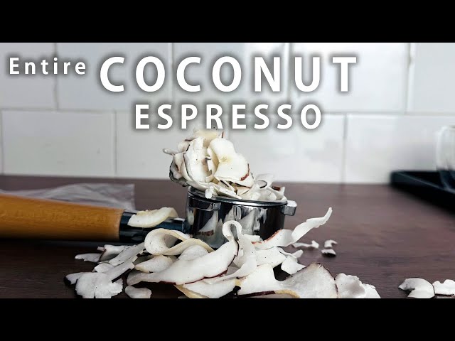 I made COCONUT Espresso without coffee (Should it Coffee?)