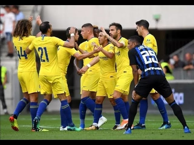 Pedro scores as Chelsea beat Inter Milan in a preseason friendly