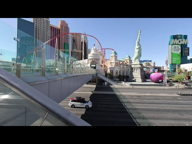 NY NY in Vegas 3D VR 180° 8K video TEST vid 2 Oculus Vive Virtual Reality