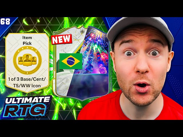 Mixed ICON Player Pick & Game-Changing Pull... FC 25 ULTIMATE RTG #68