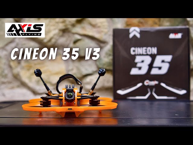 AxisFlying Cineon C35 V3 cinewhoop is powerful & efficient 🚀🎥