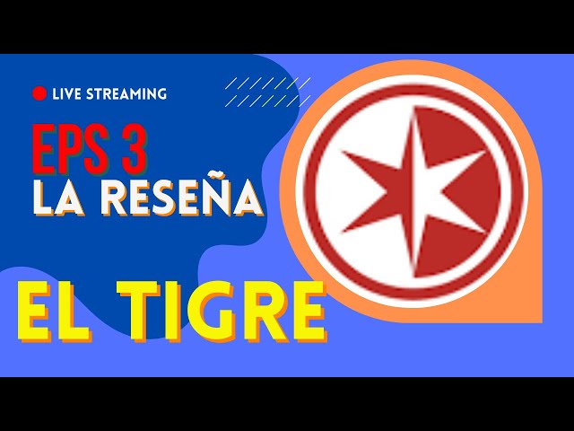 🟠 El TIGRE - Ep. 3 Reseña del libro de Claudia Fernandez.