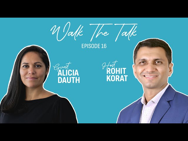 EP 16:Walk the Talk with Alicia Dauth, a Chartered Environmentalist and water sustainability expert