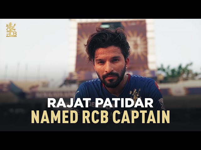 Official Announcement: Rajat Patidar is the Captain of RCB | IPL 2025