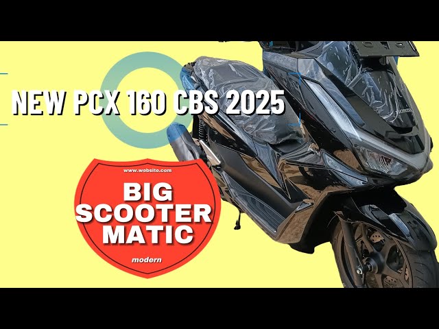 MOTOR MATIC BESAR ITU 💥 PCX 160 CBS BARU 2025