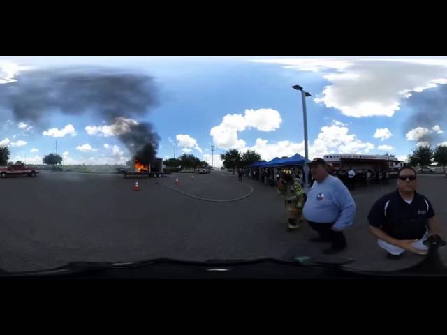 360 view of live fire demo