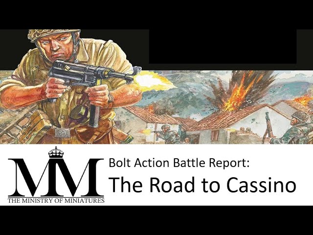 Bolt Action Battle Report: The Road To Cassino, Tough Gut Campaign #BoltAction #Italy