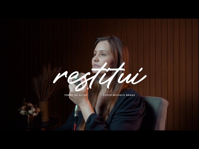 RESTITUI | Michelle Braga [ Cover Toque no Altar ] Voz e Piano